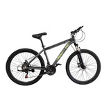 Mountain Bike Urbanfit Pro Montaña R29 29  21v Cambios Shimano Color Gris Con Pie De Apoyo