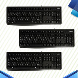 Paquete De 3 Teclados Logitech K120 Qwerty Español