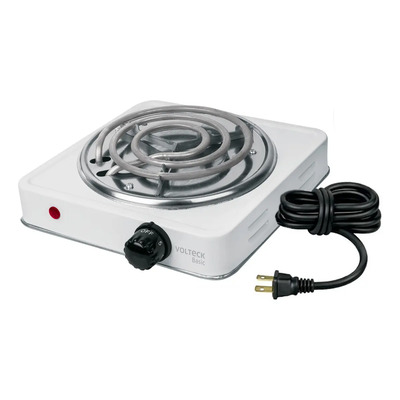 Parrilla Eléctrica 1 Quemador, Color Blanco Volteck PAEL-1CP | MercadoLibre