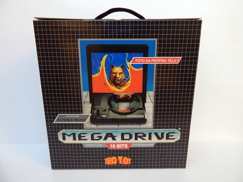 Caixa Vazia Papelão Mega Drive Altered Beast Para Reposição