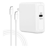 Cargador Macbook Pro De 96 W Usb C Cargador Rapido Adaptador