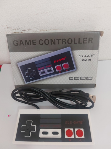 Controlador De Juego Con Cable Gamepad Para Nintendo Nes Sup