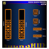 Rockshox Recon-2 Sticker Para Horquilla De Bici Downhill