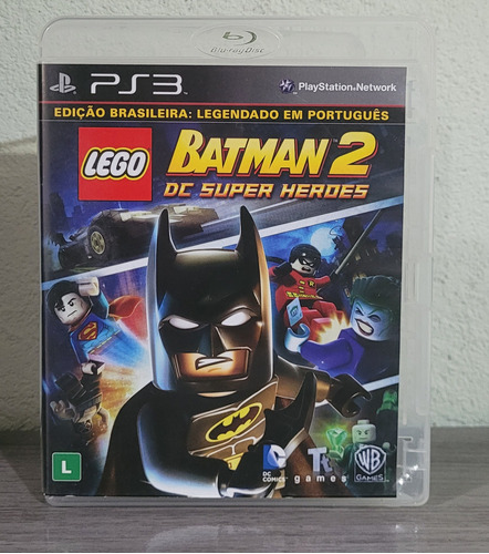 Lego Batman 2  Físico Com Manual Nf 