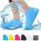 Protector Cubre Zapatos Tennis Silicon Impermeable Lluvia*6