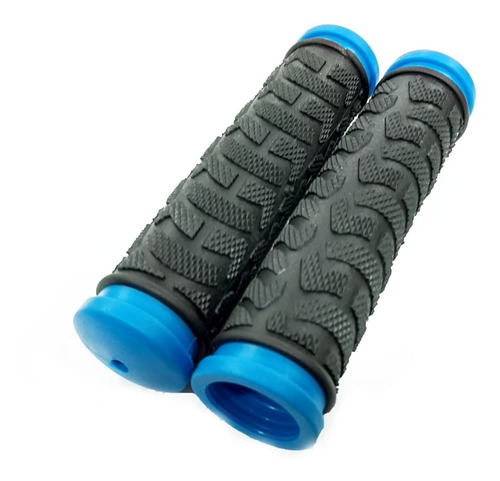 Puños Manopla Grip Gel Para Bicicleta Mtb Con Anillo Color