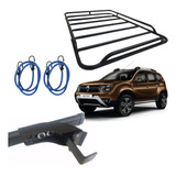 Barras + Parrilla Porta Equipaje Renault Duster 15/ + Tensor