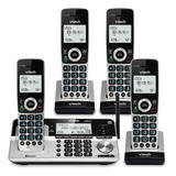 Sistema De Teléfono Inalámbrico Vtech Vs113-4 (4 Teléfonos)