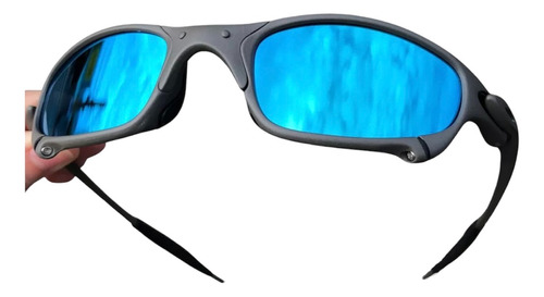 Óculos De Sol Juliet Metal Double-x Mandrake Ice Polarizado