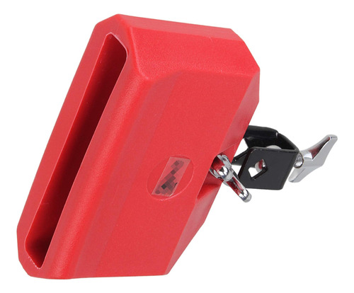 Bloque De Instrumentos De Percusión De Plástico Rojo Yibuy P