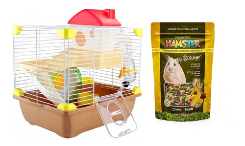 Jaula Plastica Para Hamster Sunny 28.9x22.2x30.1 Cm Oferta