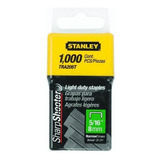 Grapas Stanley Tra205t X 1000 Piezas 8mm Para Uso Ligero