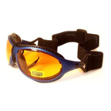 Gafas Ciclismo Espejado Intercamb Anti Empañe Azul Unisex