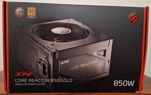 Fonte De Alimentação Xpg Core Reactor 850w Preto 100v/240v