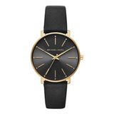 Reloj Mujer Michael  Mk2747 Cuarzo Pulso Negro Just Watches