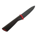 Cuchillo 16 Cm Con Funda Ingenio Ceramic Chef T-fal K1520214 Color Negro