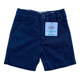 Short Bebes Color Azul Marca 4kids Liquidacion