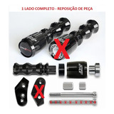 1 Lado Slider Speed Style Honda Cb 500f Cb500f Preto Brilho