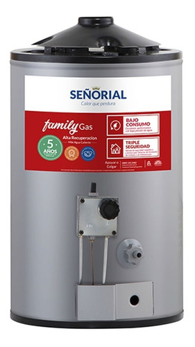 Termotanque Señorial 30 Litros Family A.r.- Envio Gratis Nac