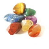 Set 7 Chakras Piedras Naturales. Equilibrio Energético 