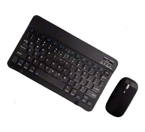 Combo Kit Teclado Mouse Inalambrico Mini Portatil Bluetooth 