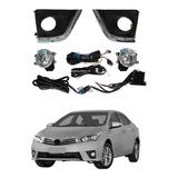 Kit Faro Auxiliar Led Drl Toyota Corolla 2014 2015 2016 2017