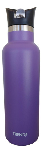 Botella Termica Moderna Trendy Acero Inox  Violeta