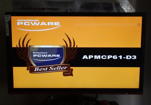 Placa-mãe Pcware Apmcp61-d3 (necessita Placa De Video Off)