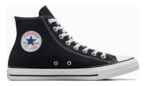 Tenis Converse Chuck Taylor Bota De Lona Negro Unisex 