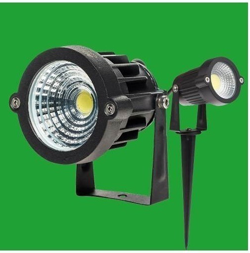 Kit 7 Espeto Led 9w Iluminaçao Jardim Prova D'água Luminar