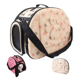 Maleta Plegable Para Mascotas Bolsa De Hombro Transporte