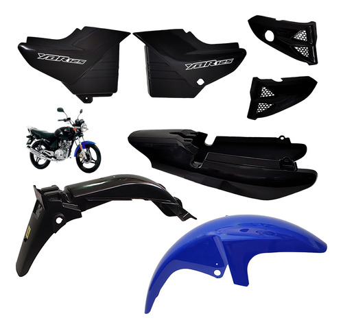 Kit Plasticos Carenado Yamaha Ybr 125 Calcos De Regalo