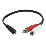Cable Audio 3.5-h A 2rca-m 20cm
