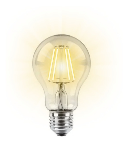 Lámpara Filamento Led Vintage A60 Clara 7w Classic E27 220v