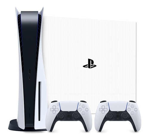 Sony Playstation 5 825gb Extra Dualsense Wireless Controller Bundle  Color Blanco Y Negro