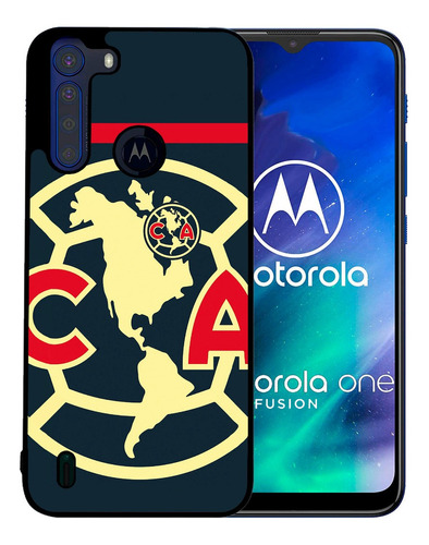 Funda Moto One Fusion Club América Tpu/pm Uso Rudo