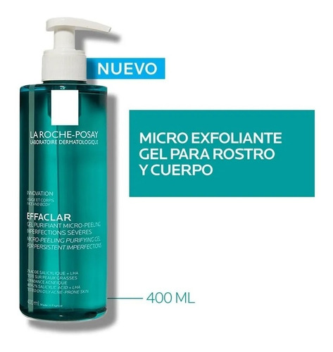 La Roche-posay - Effaclar Gel Microexfoliante 400 Ml - 