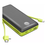 Carregador Portátil Pineng Power Bank 20.000mah Cabo Tipo C