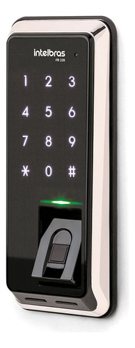 Fechadura Digital Com Abertura Biometrica Intelbras- Fr 220