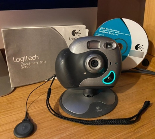 Webcam Logitech Click Smart 510 Dual Mode Camera + Web Cam