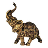 Elefante Resina Tromba Para Cima 10,5x9