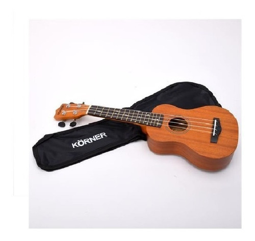 Korner Ukr20 Ukelele Soprano Sapele Con Funda