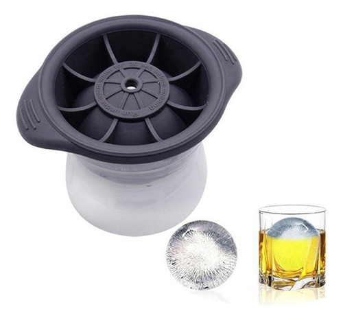 Hieleras Moldes Silicona Esferas Bolas Whisky Ron Vodka X 4