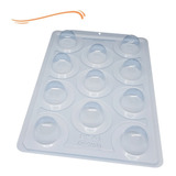 Novidade Forma Silicone Trufa Pequena 45g Ref 41 3 Partes