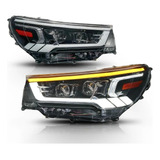 Faros Toyota Hilux 2021 2022 Drl Dinámico Direcc Secuencial