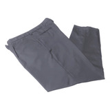 Pantalón Colegial Elete Alpaca Escolar De Vestir Gris Disc.