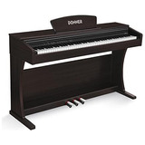 Piano Digital Donner Ddp-300 De 88 Teclas Contrapesadas