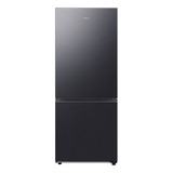 Geladeira Duplex Inverse Samsung  Rb50 Black Inox 462l