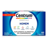 Centrum Essentials Homem De A A Zinco 60 Comprimidos