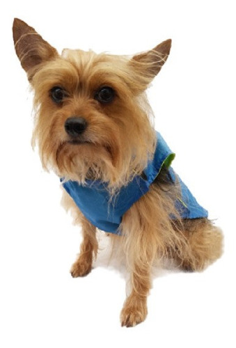 Impermeable Raincoat Turquesa Mascota Perro Talla 2 Pet Pals